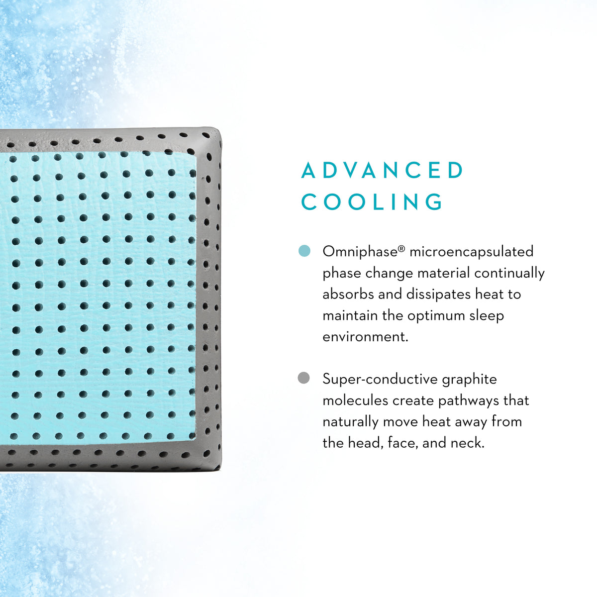 Malouf carbon online cool pillow