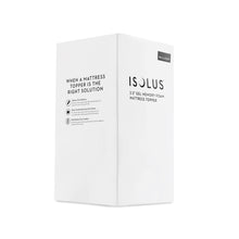 Load image into Gallery viewer, 2.5" Gel Memory Foam Mattress Topper