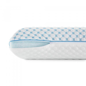 Malouf Weekender Gel Memory Foam Pillow + Reversible Cooling Cover