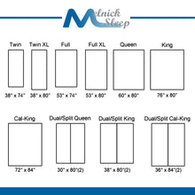 Load image into Gallery viewer, Melnick Sleep mattress sizes