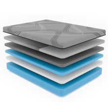 Load image into Gallery viewer, Diamond Mattress® Onyx Ice Hyper-Cool PCM &amp; Graphene 14&quot; Foam - Medium