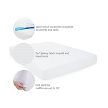 Load image into Gallery viewer, Melnick Sleep Weekender Jersey Mattress Protector 2